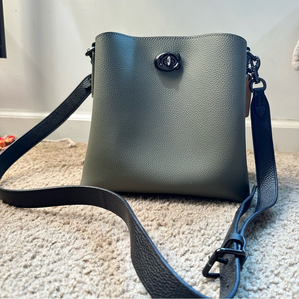 Coach leather crossbody